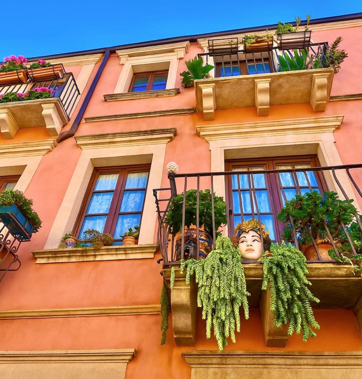 Caterina'S Charme Apartment Taormina Luaran gambar